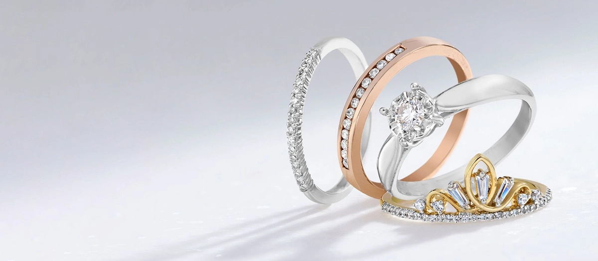 American Swiss Design your own diamond ring