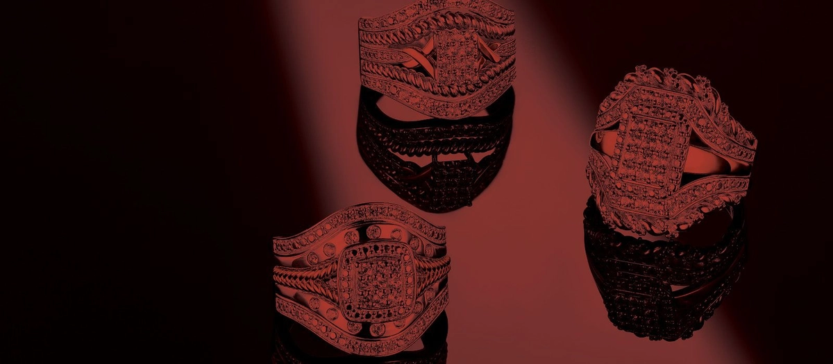 American Swiss diamond rings