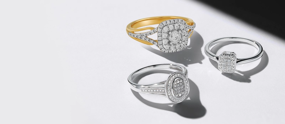 American Swiss Black Friday Diamond rings