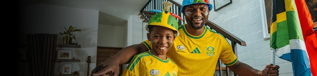 Bafana jerseys for R999.95 each