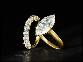 American Swiss diamond rings
