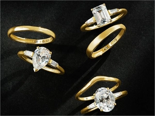 American Swiss diamond rings
