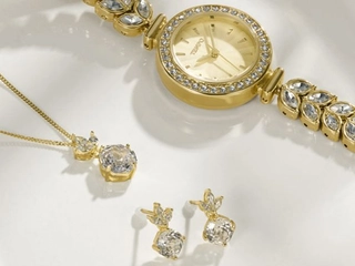 Sterns gold jewellery & watch