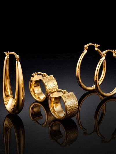 American Swiss Sterling silver & Gold jewellery