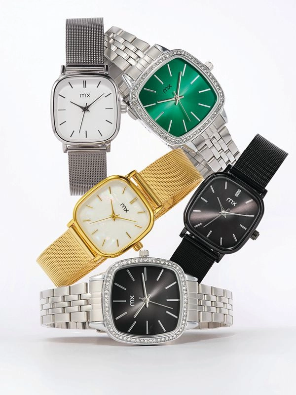 American Swiss MX square watches
