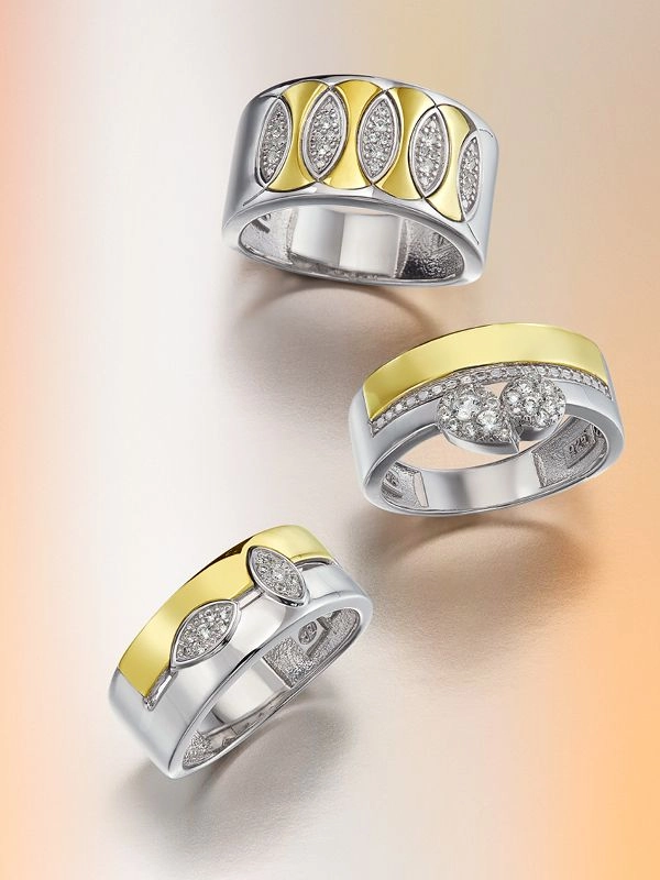 American Swiss diamond rings