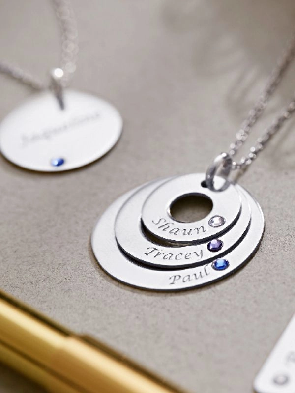 American Swiss personalised jewellery