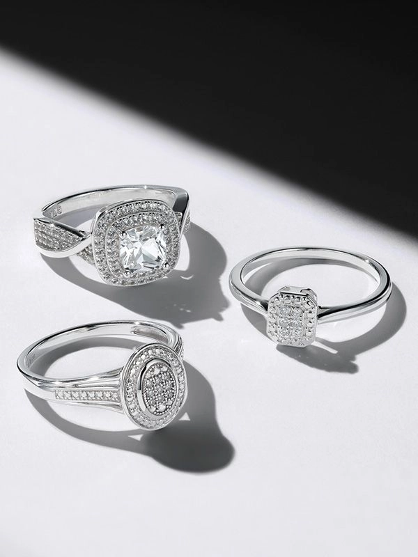 American Swiss Black Friday Diamond rings