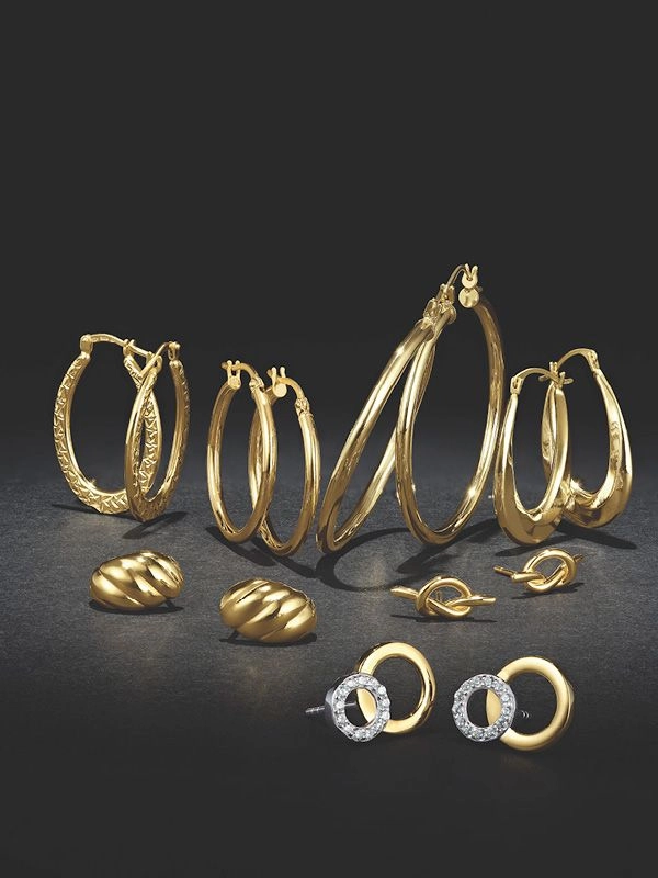 American Swiss Black Friday earrings