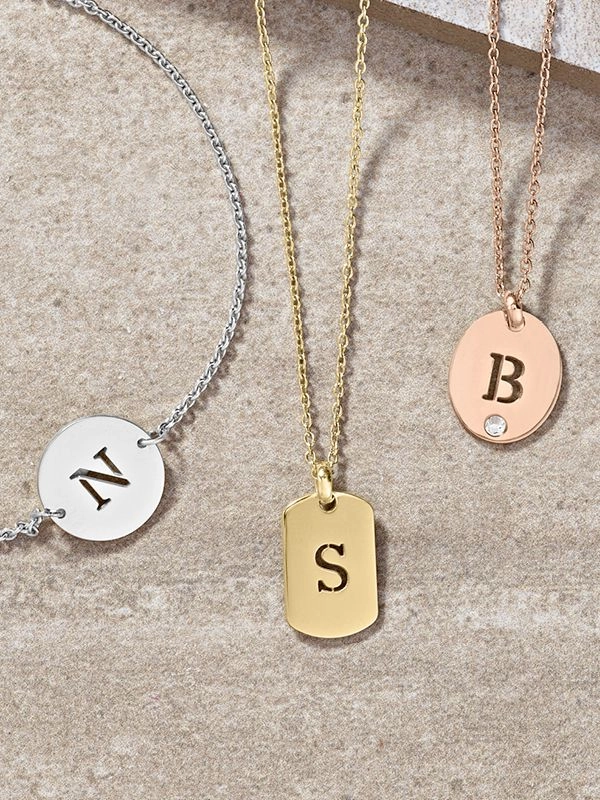 American Swiss personalised name jewellery