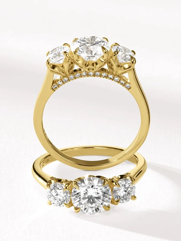 Sterns trilogy diamond ring
