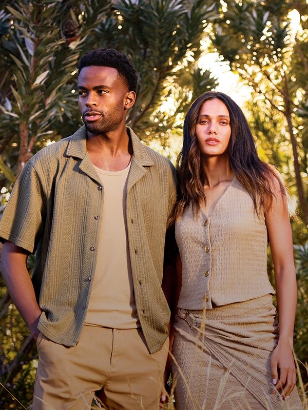 Womens Textured knit waistcoat