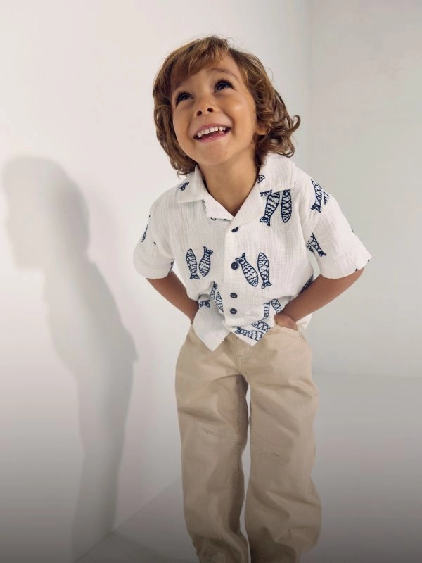 Boys Textured Tops