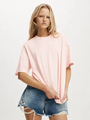Women's Cotton On Pink The Boxy Oversized T-shirt