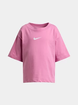 Nike Toddler Girls Femme Sport Pink Tee