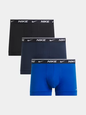 Nike Men's Everyday Stretch 3-Pack Multicolour Boxers