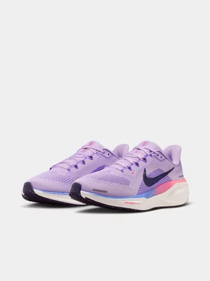 Nike Womens Pegasus 41 Violet/Purple/Black Running Shoes 