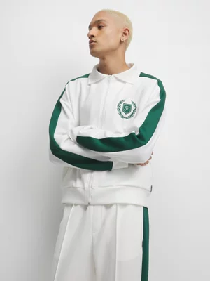 The FIX Men's White Co-Ord Track Top