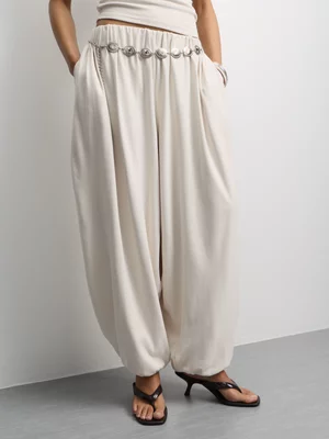 The FIX Women's Milk Rib Co-Ord Balloon Pants