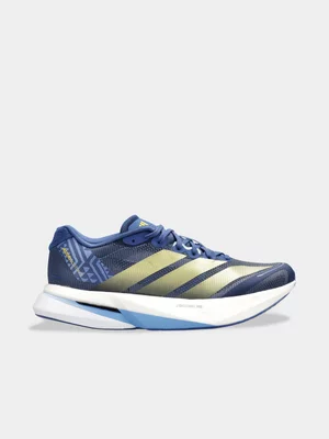 adidas Mens Cape Town Marathon Adizero Boston 13 Power Plum/Aurora Running Shoes 