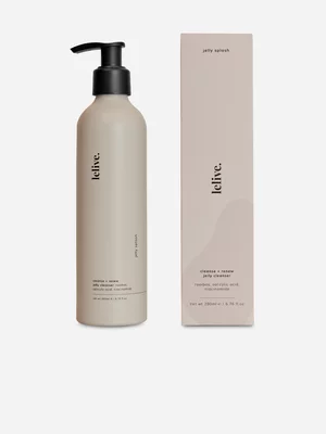 lelive. jelly splash | rooibos + aloe jelly cleanser.