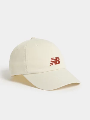 New Balance Unisex Chain Stitch Logo White Cap