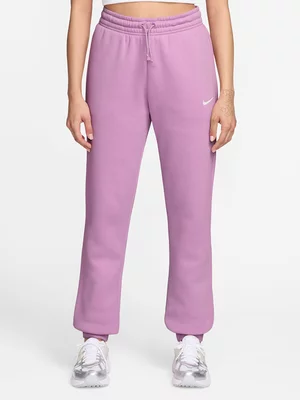 Nike Womens Sportswear Phoenix Fleece Magenta/Sail Sweatpants