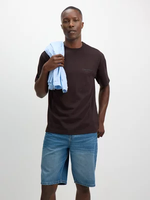 Jet Mens Mid Wash Bermuda Short