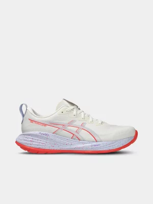 Asics Mens Gel-Cumulus 27 Tokyo Cream/Edo Purple Running Shoes