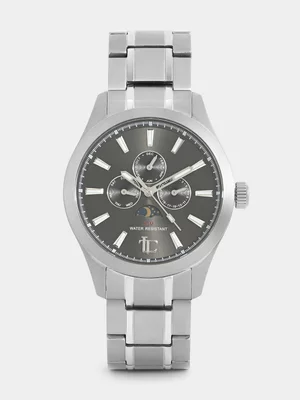 Tempo Legacy Apollo Titanium Gunmetal Dial Bracelet Watch