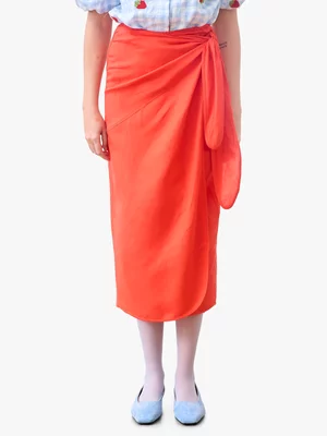 Women's Me&B Coral Wrap Skirt