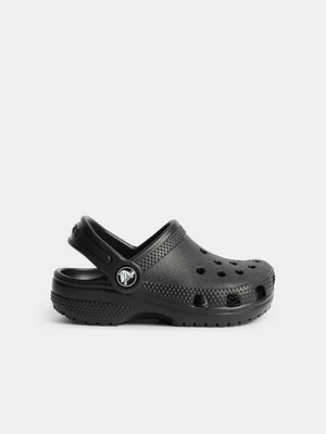 Crocs Toddlers Classic Black Clog 