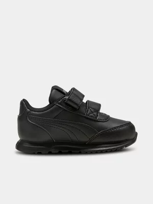Puma Toddlers R78 Lightwind SL Black Sneaker