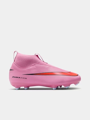 Nike Junior Mercurial Superfly 10 Academy FG/MG Flamingo/Red Boots