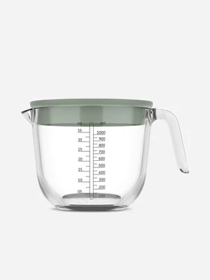 Mepal Chef It Measuring Cup with Lid Sage 1000ml