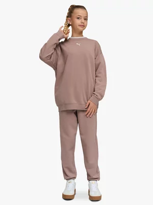 Puma Unisex Youth Oversized Stone Sweat Set