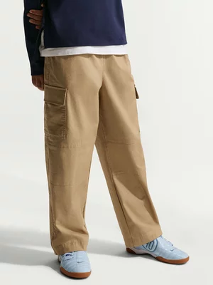 Nike Unisex Kids Woven Cargo Beige Pants