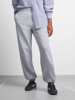 Women's Canvas Sweat Pants Grey