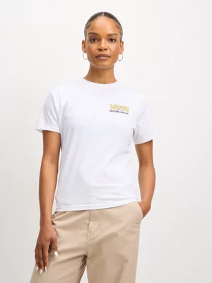 Junior Vans Front Shop White Tee