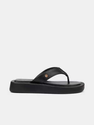 Women's Viabeach Black Coconut 30 Sandals