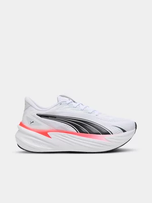 Puma Mens Maxima Pro White/Ultra Red Running Shoes