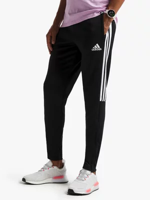 Mens adidas Sereno Black/White Pants 