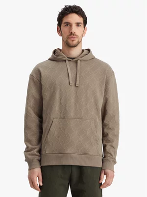 Men's Scotch & Soda Natural Jacquard Terry Hoodie