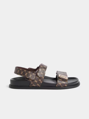 Luella Printed Moulded Sandals