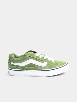 Mens Vans Caldrone Green/White Sneaker