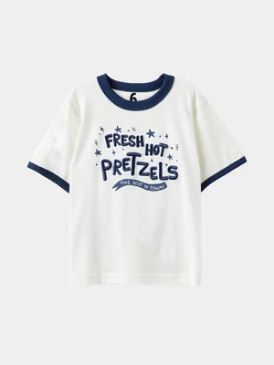 Cotton On Kids Girl White Poppy Oversize Graphic T-shirt