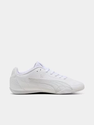 Puma Mens Catch White/Grey Sneakers 