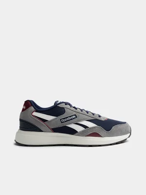 Mens Reebok GL1100 Grey/Navy Sneaker