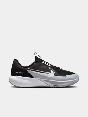 Nike Junior Grade-School Sonic Fly Black/White Running Shoes 