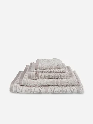 Bedding House Tile Towel Natural
